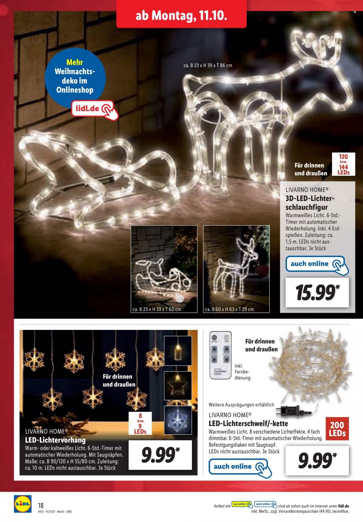 Lidl Prospekte  - 11.10.2021 - 16.10.2021. Seite 18