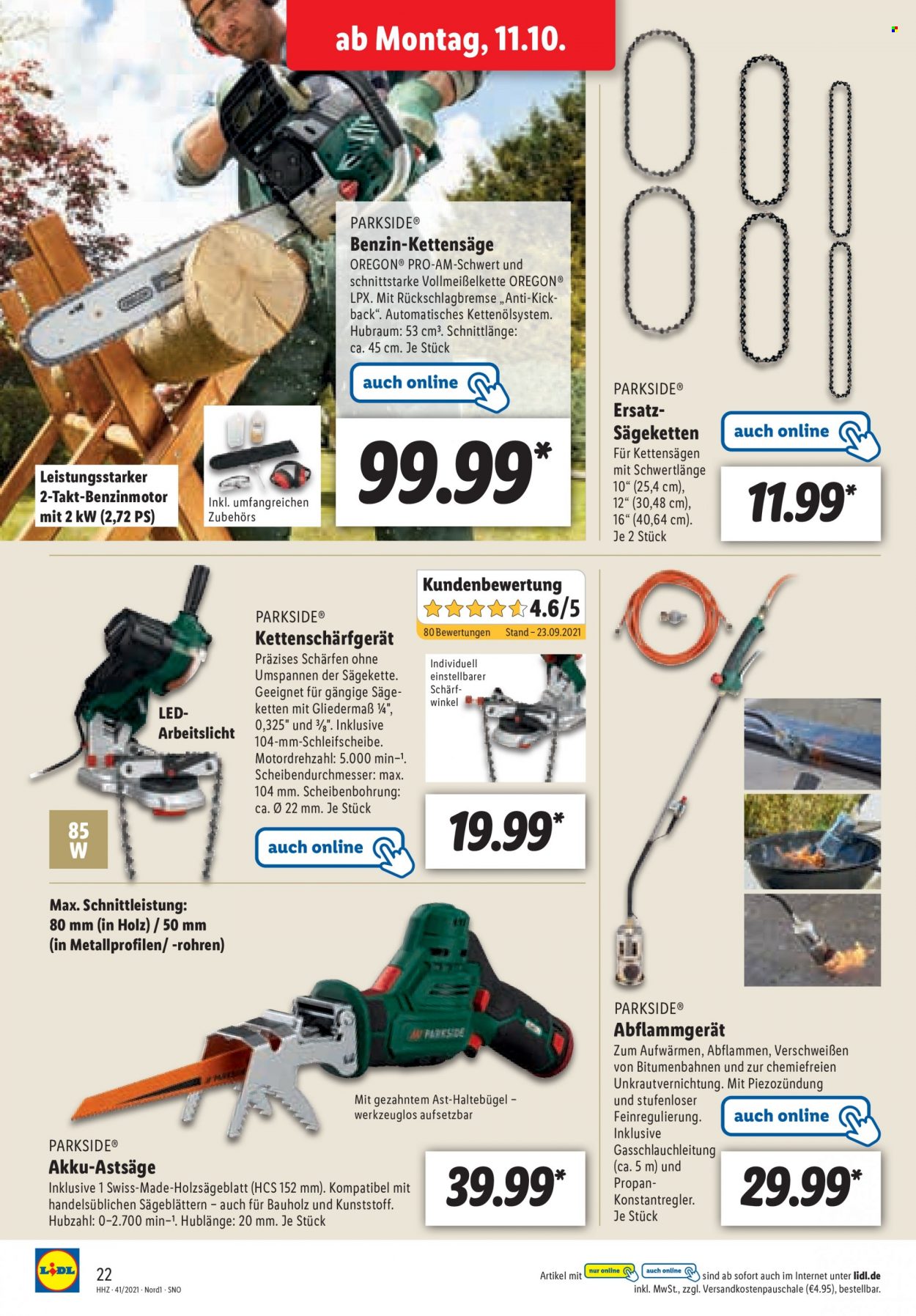 Lidl Prospekte  - 11.10.2021 - 16.10.2021. Seite 22