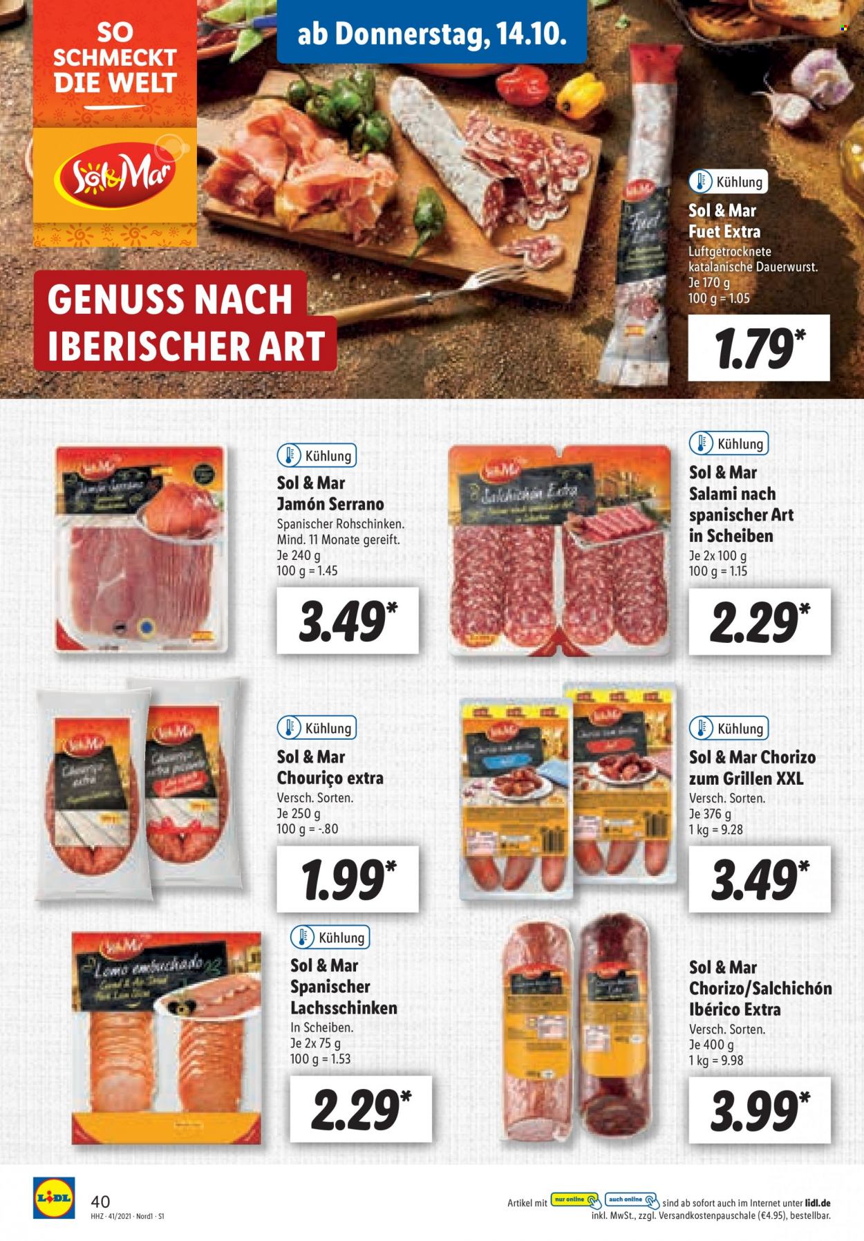 Lidl Prospekte  - 11.10.2021 - 16.10.2021. Seite 40