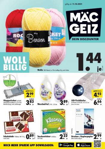 Prospekte Mäc-Geiz - 11.10.2021 - 17.10.2021.