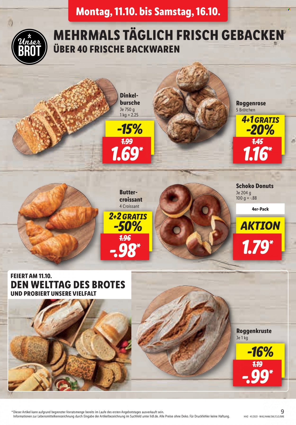 Lidl Prospekte  - 11.10.2021 - 16.10.2021. Seite 9