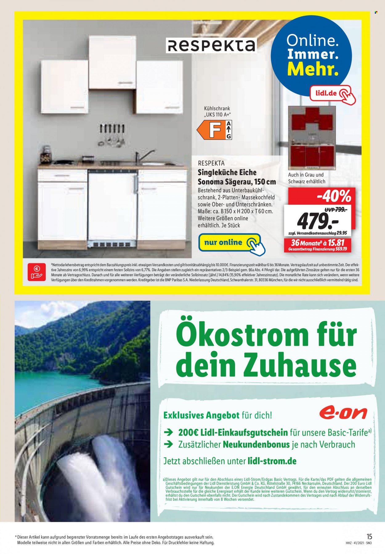 Lidl Prospekte  - 11.10.2021 - 16.10.2021. Seite 15