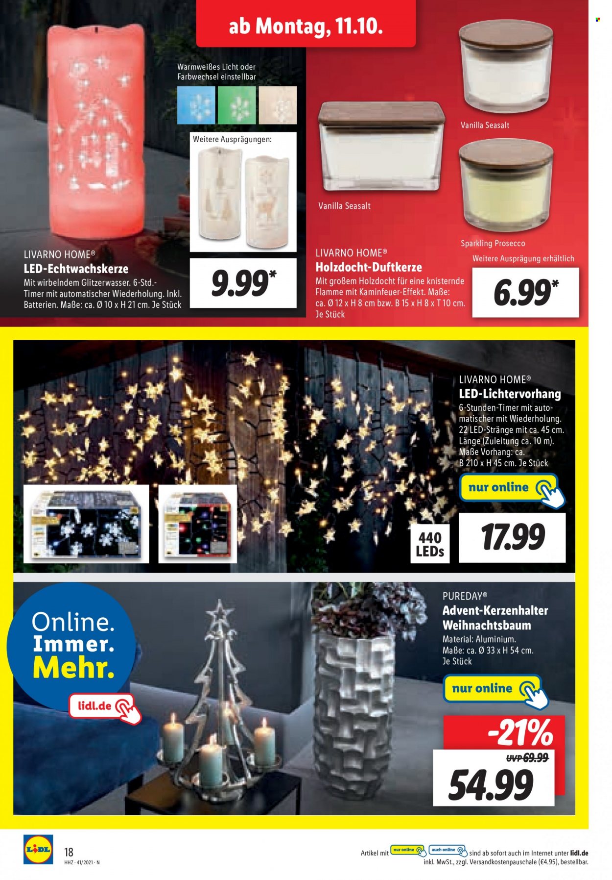 Lidl Prospekte  - 11.10.2021 - 16.10.2021. Seite 18