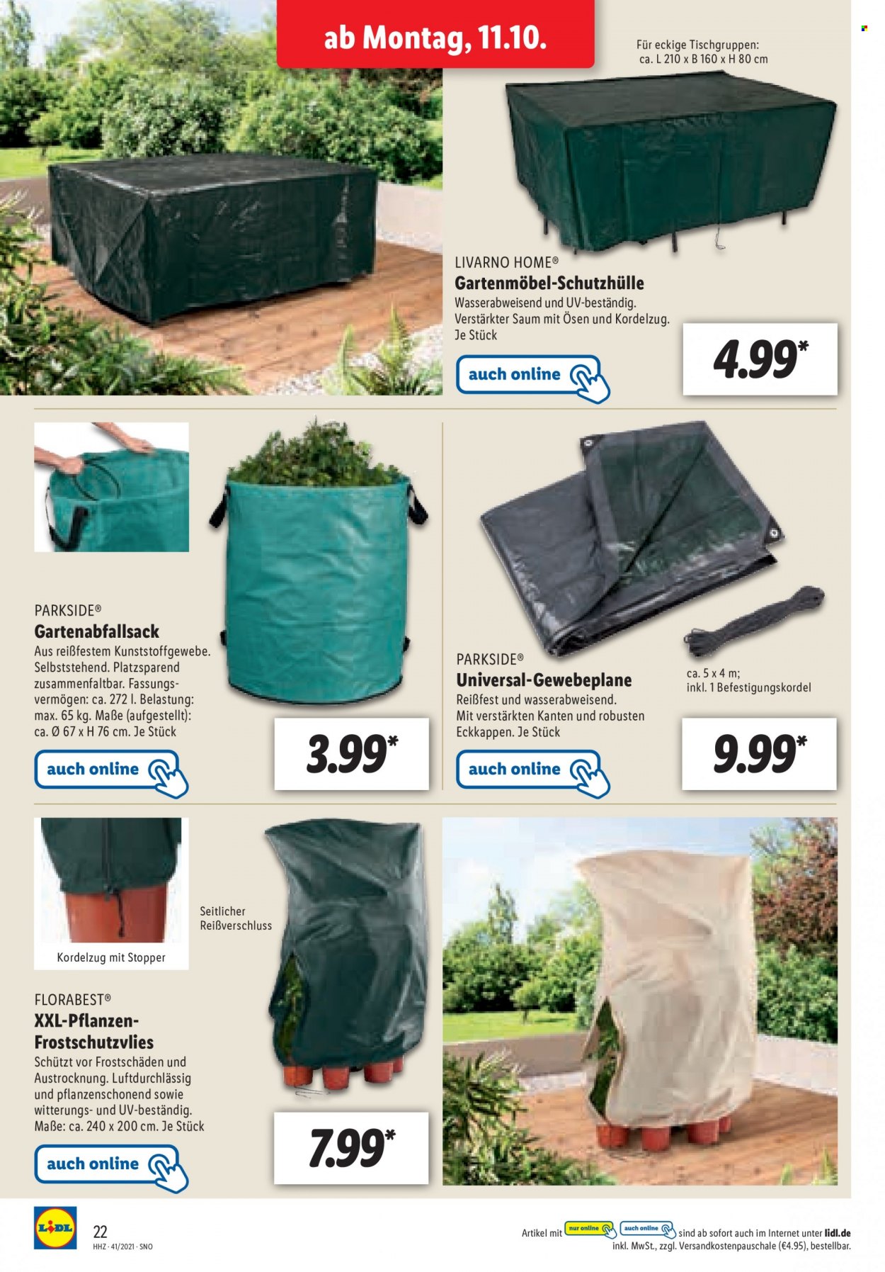 Lidl Prospekte  - 11.10.2021 - 16.10.2021. Seite 22