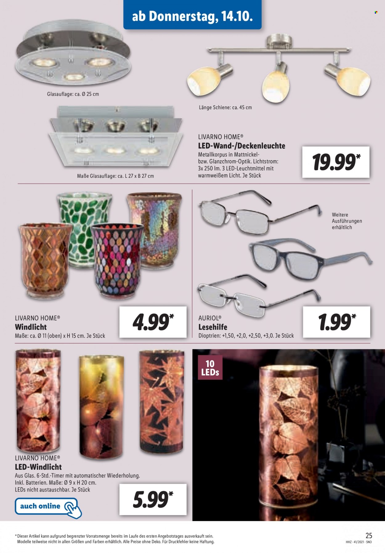 Lidl Prospekte  - 11.10.2021 - 16.10.2021. Seite 25