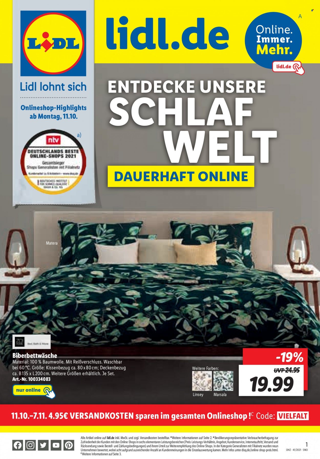 Lidl Prospekte  - 11.10.2021 - 16.10.2021. Seite 47
