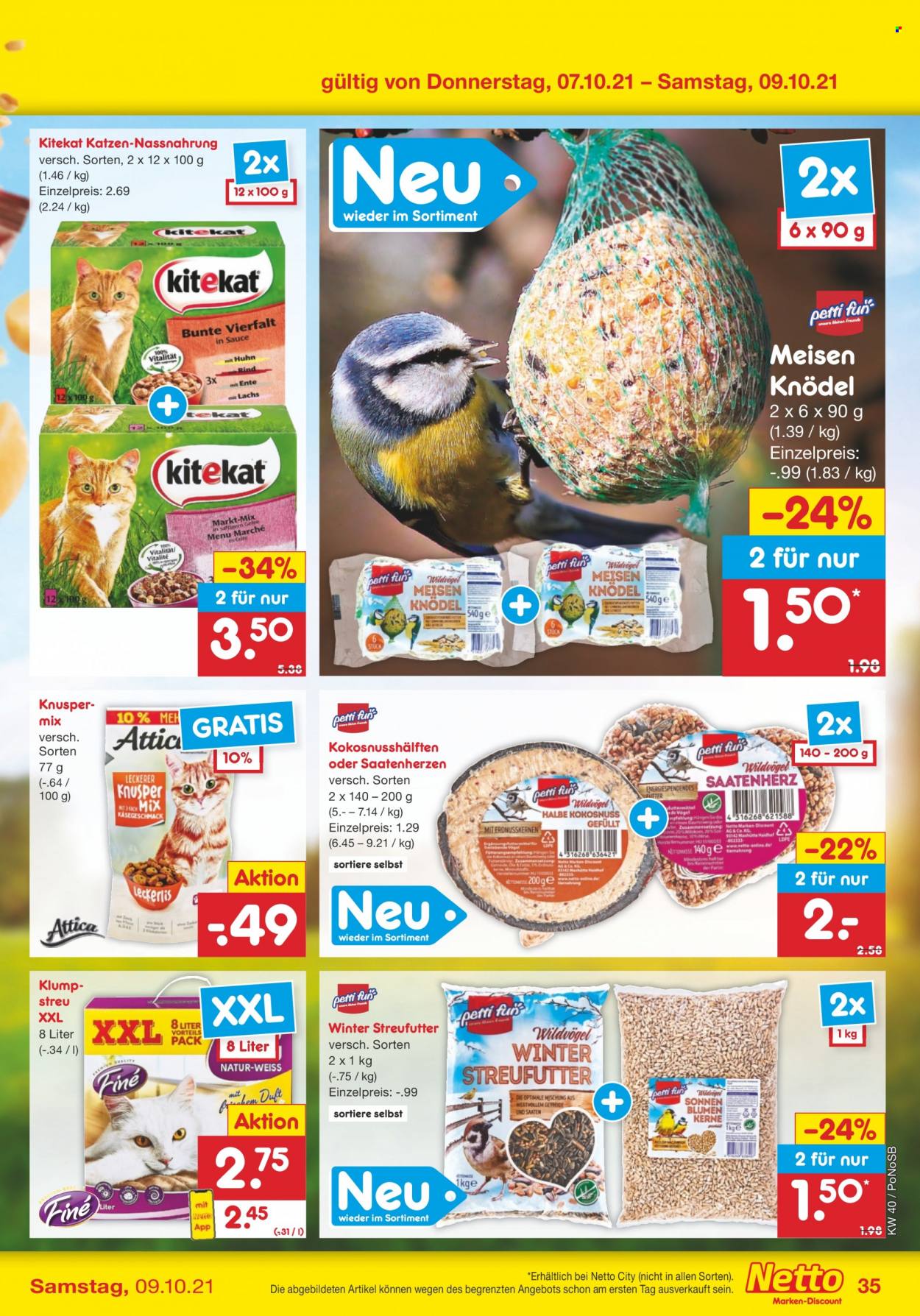 Netto Marken-Discount Prospekte  - 4.10.2021 - 9.10.2021. Seite 35