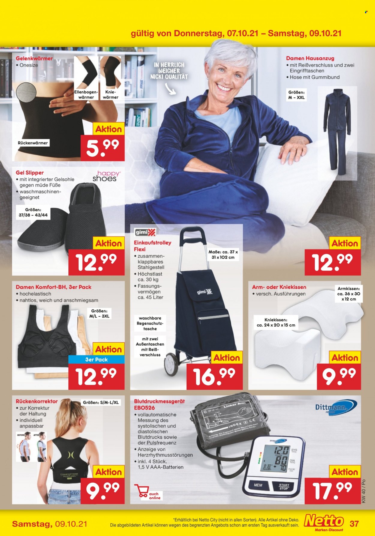 Netto Marken-Discount Prospekte  - 4.10.2021 - 9.10.2021. Seite 37
