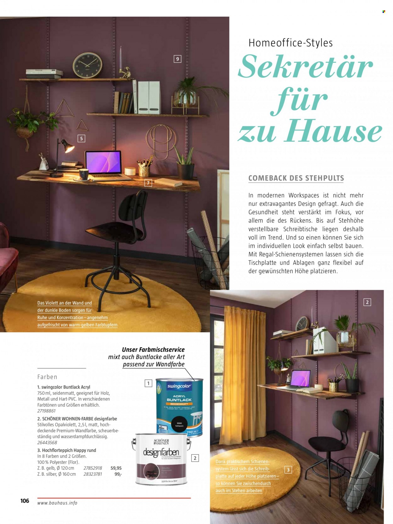 Bauhaus Prospekte  - 5.10.2021 - 31.12.2021. Seite 106