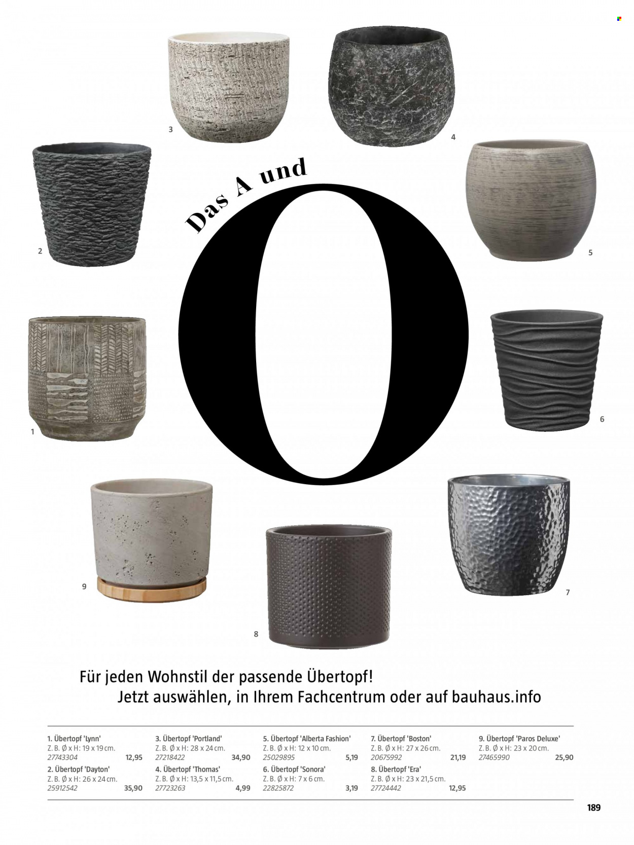 Bauhaus Prospekte  - 5.10.2021 - 31.12.2021. Seite 189