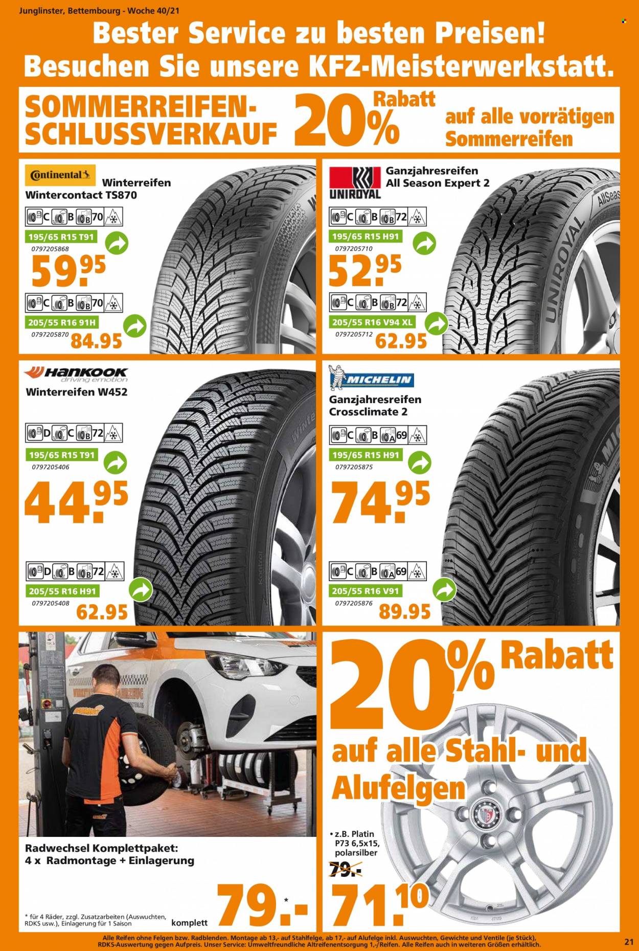 Globus Baumarkt Prospekte  - 5.10.2021 - 12.10.2021. Seite 21