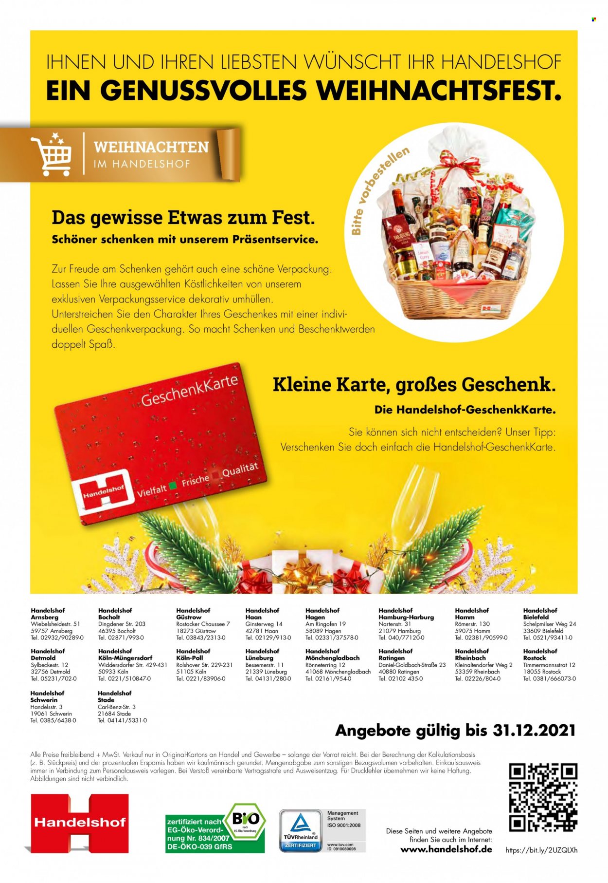 Handelshof Prospekte  - 7.10.2021 - 31.12.2021. Seite 40
