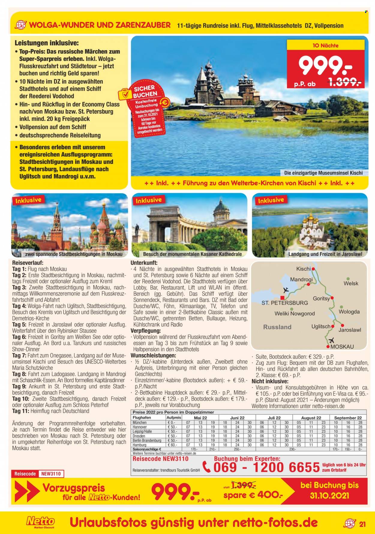 Netto Marken-Discount Prospekte  - 30.09.2021 - 25.10.2021. Seite 21