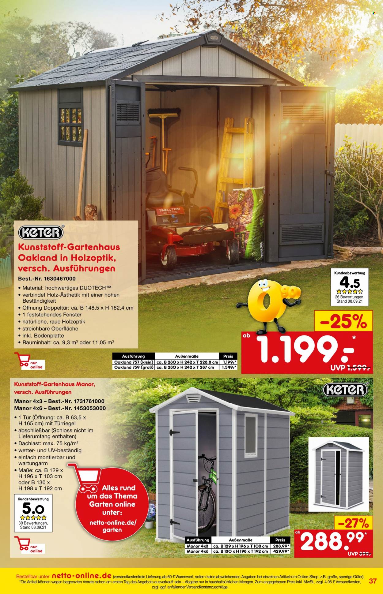 Netto Marken-Discount Prospekte  - 5.10.2021 - 31.10.2021. Seite 37