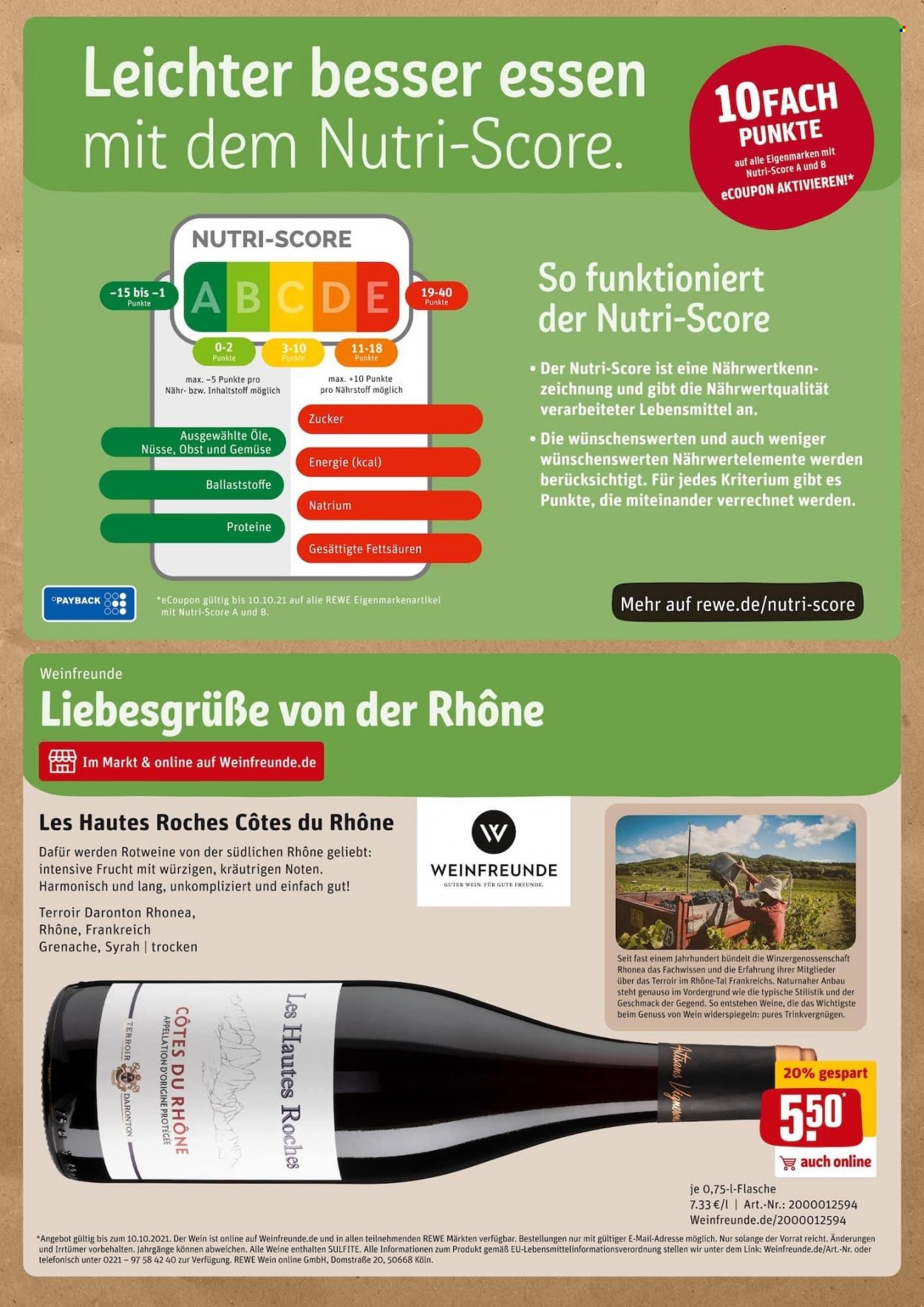 REWE Prospekte  - 4.10.2021 - 9.10.2021. Seite 19