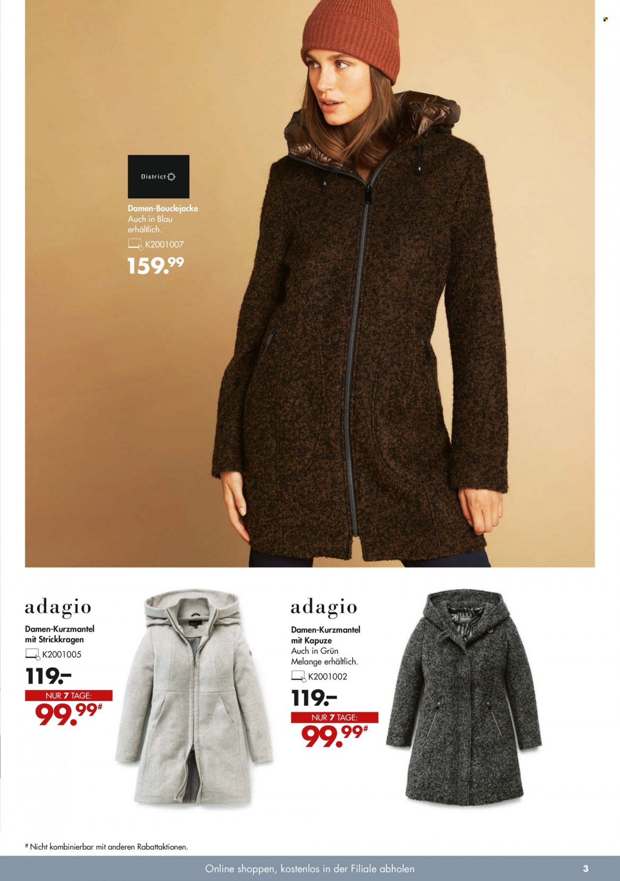 GALERIA Karstadt Kaufhof Prospekte  - 6.10.2021 - 12.10.2021. Seite 3