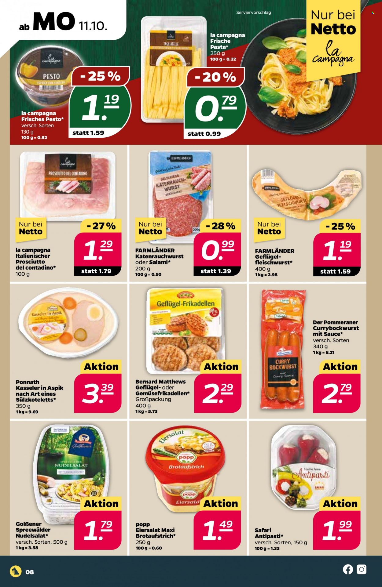 Netto Prospekte  - 11.10.2021 - 16.10.2021. Seite 8