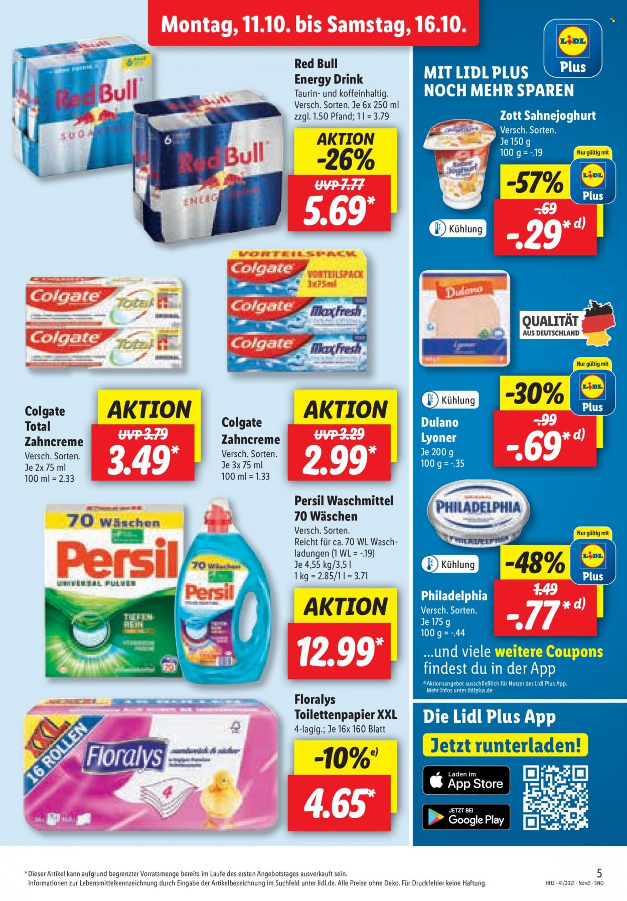 Lidl Prospekte  - 11.10.2021 - 16.10.2021. Seite 5