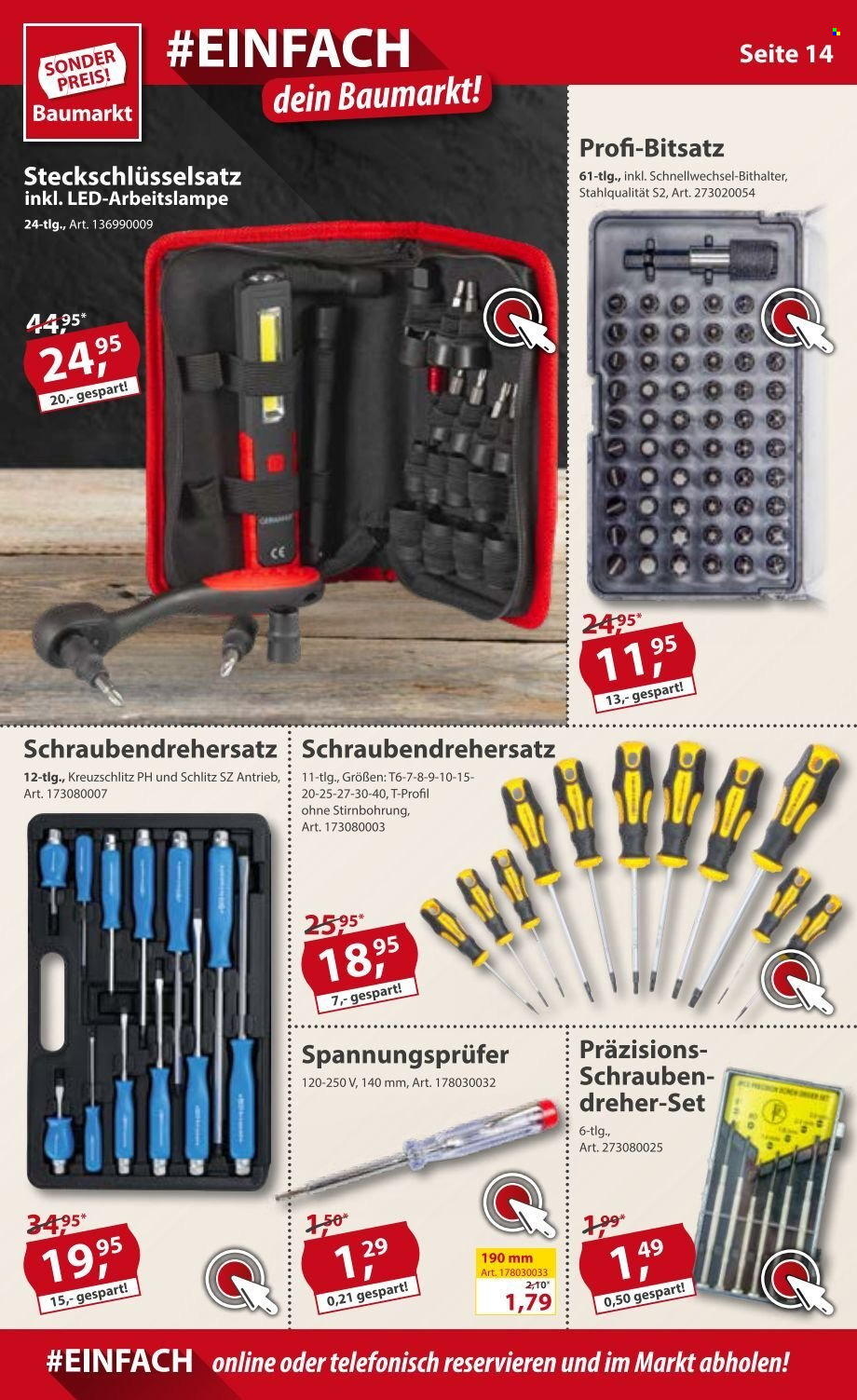 Sonderpreis-Baumarkt Prospekte  - 16.10.2021 - 22.10.2021. Seite 14