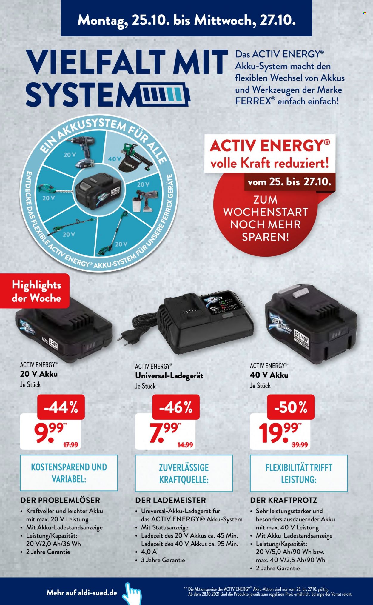 ALDI SÜD Prospekte  - 25.10.2021 - 30.10.2021. Seite 10
