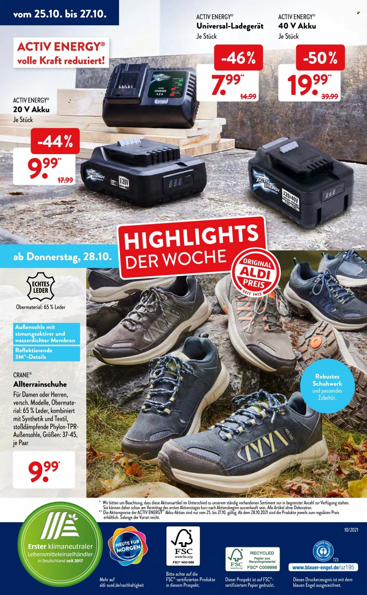ALDI SÜD Prospekte  - 25.10.2021 - 30.10.2021. Seite 36