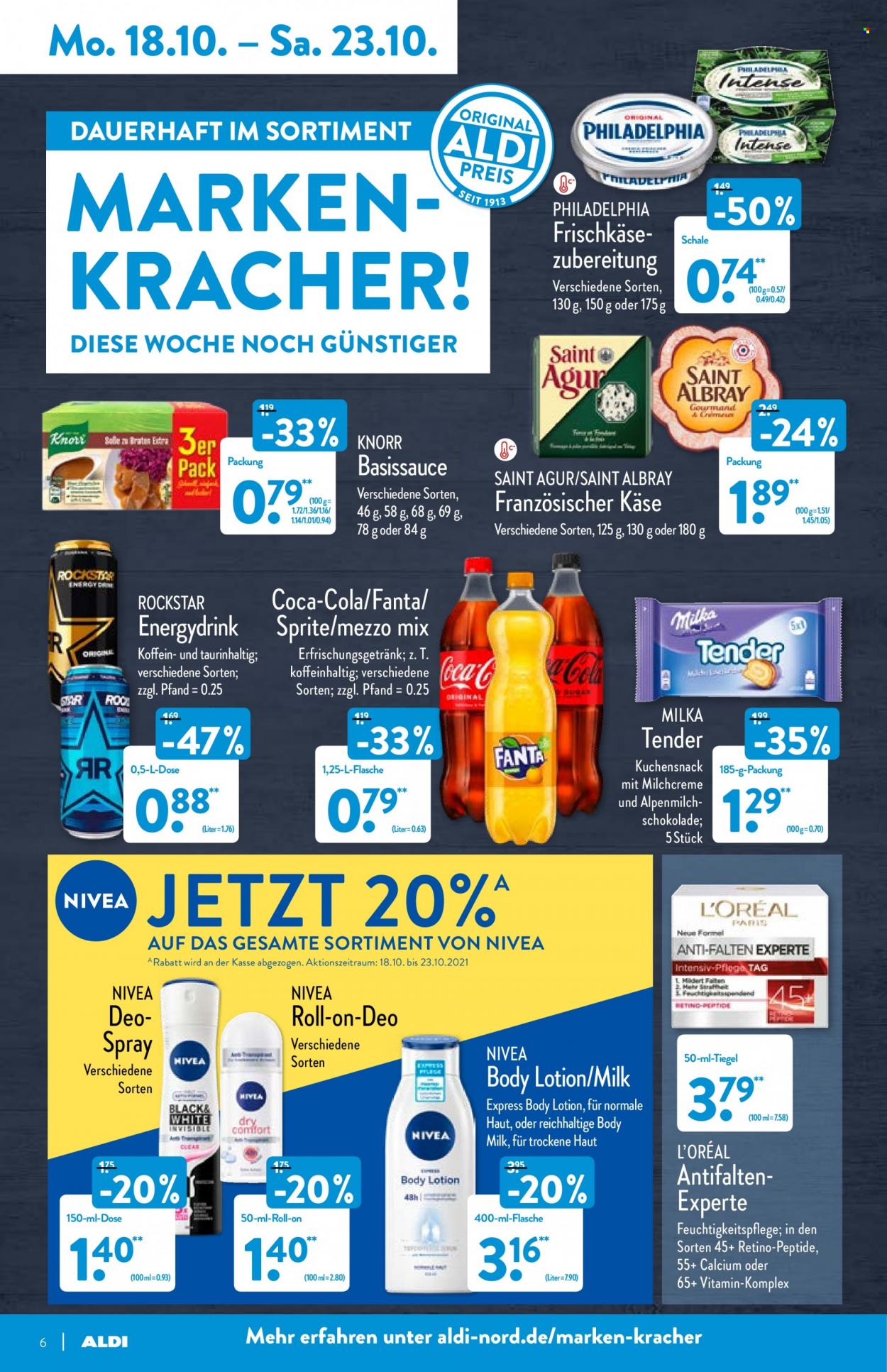 ALDI Nord Prospekte  - 18.10.2021 - 23.10.2021. Seite 6