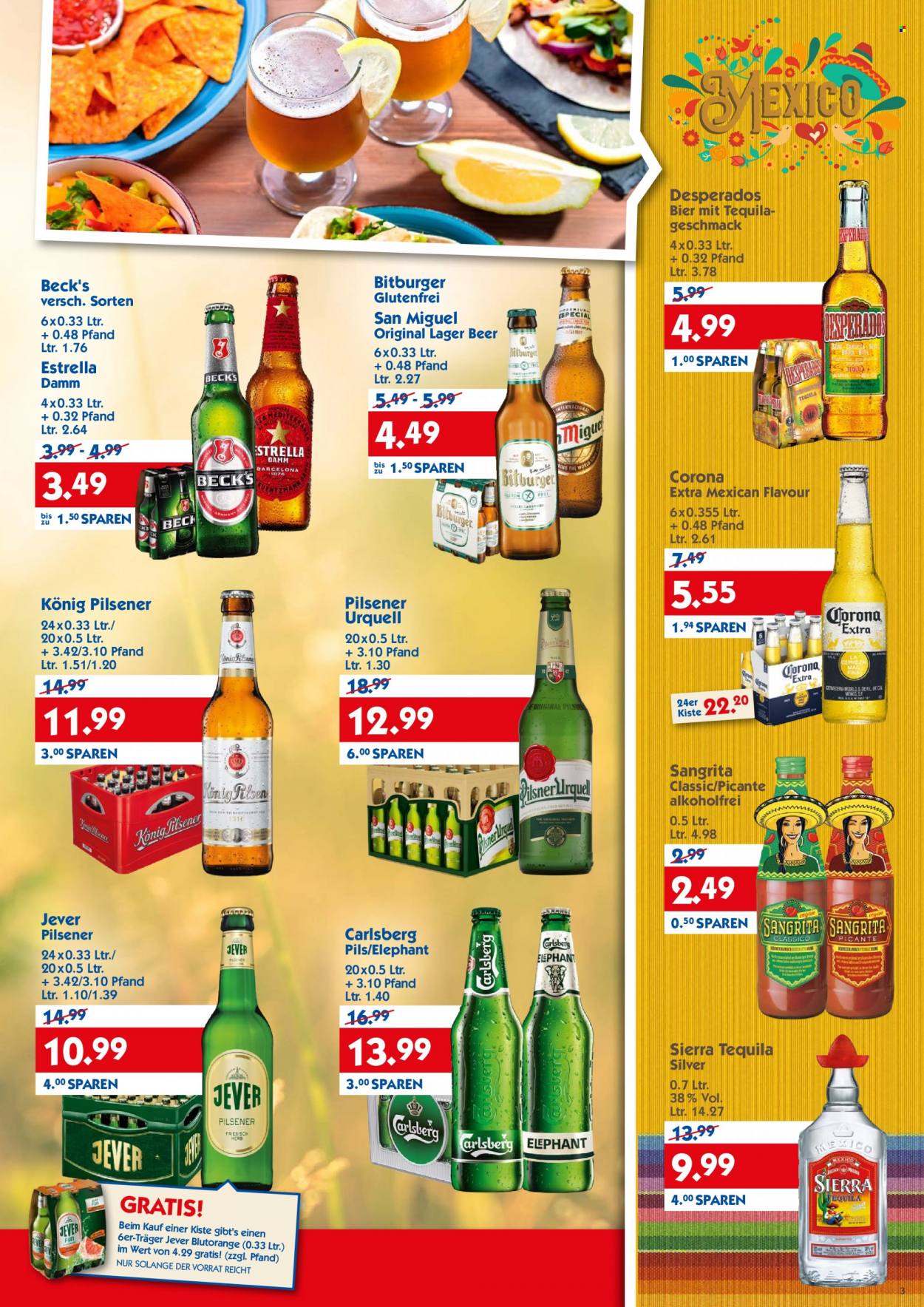 Hol'ab! Getränkemarkt Prospekte  - 11.10.2021 - 16.10.2021. Seite 3