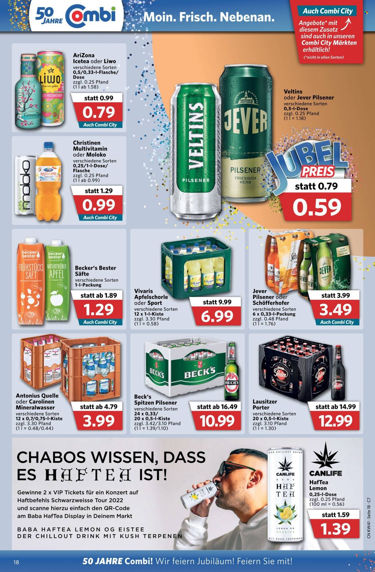 Combi Prospekte  - 11.10.2021 - 16.10.2021. Seite 18