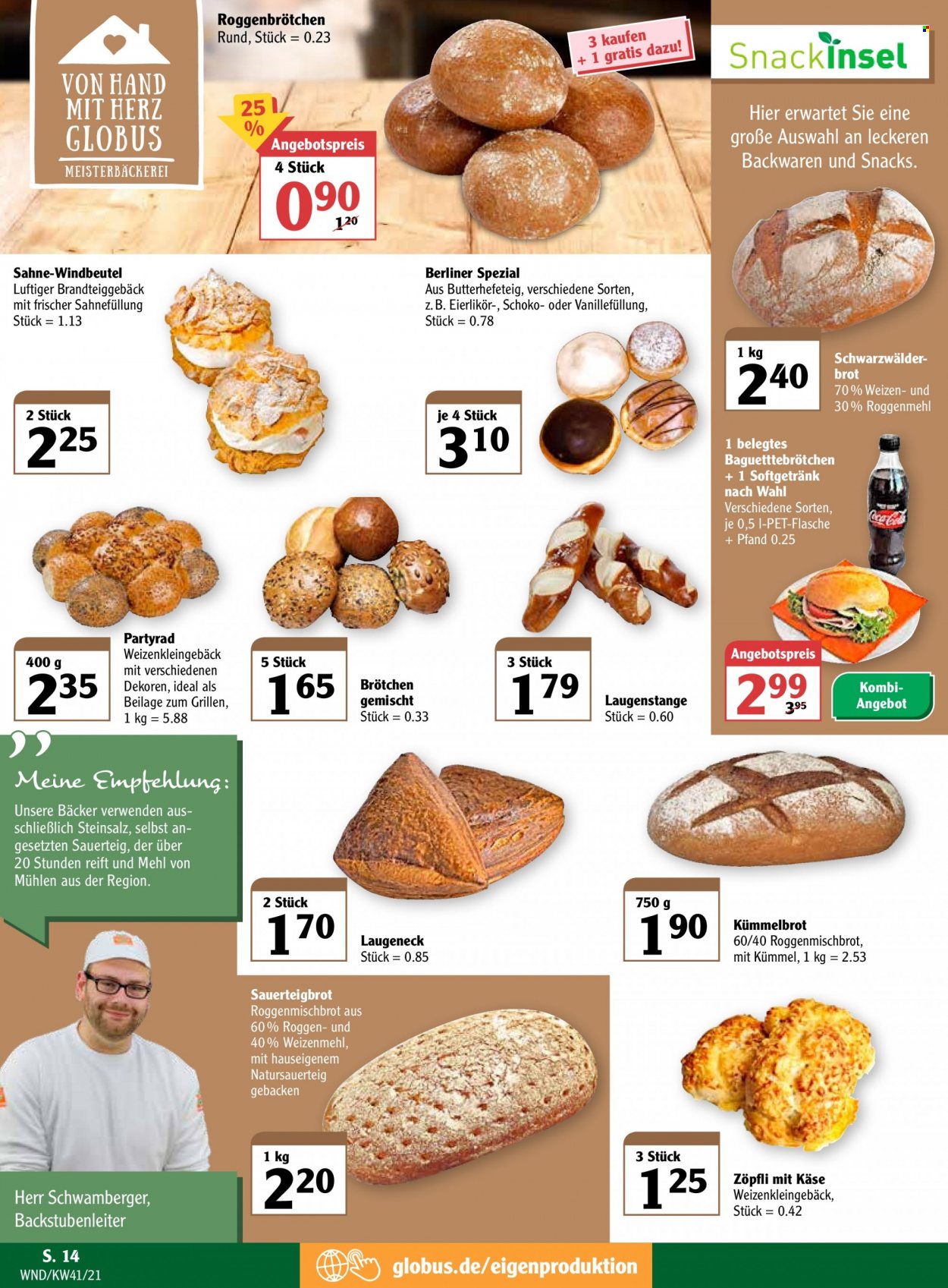 Globus Prospekte  - 11.10.2021 - 16.10.2021. Seite 17