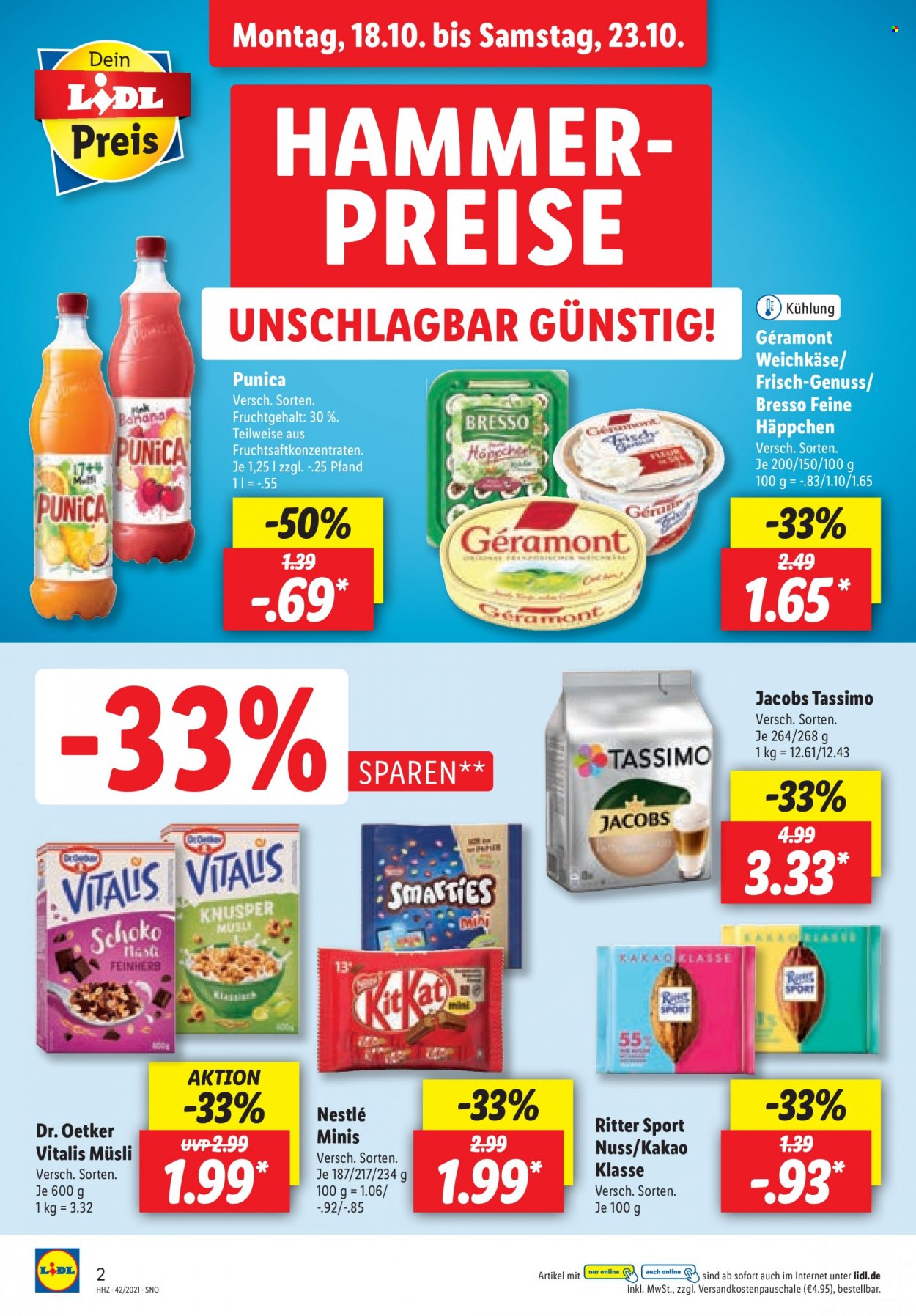 Lidl Prospekte  - 18.10.2021 - 23.10.2021. Seite 2