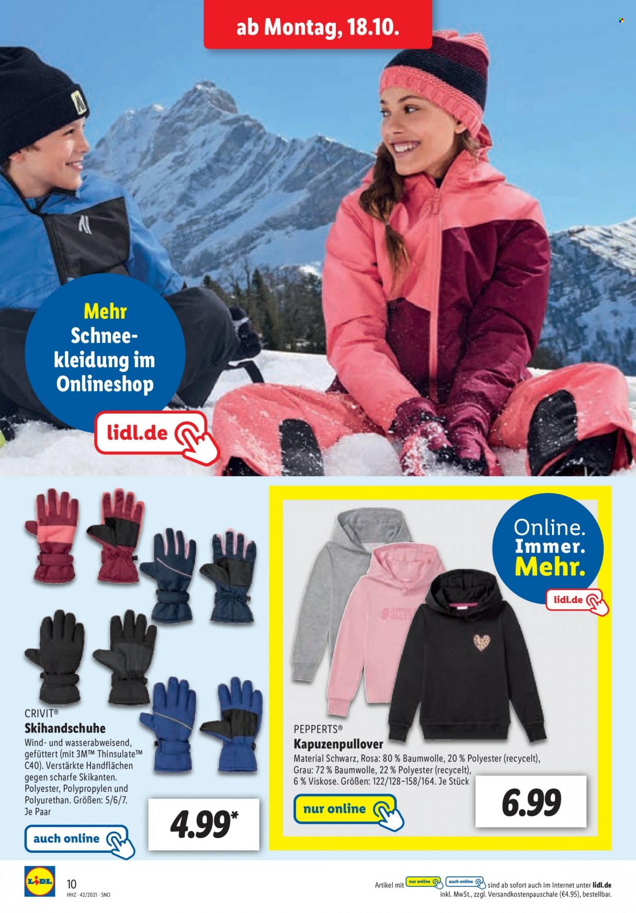 Lidl Prospekte  - 18.10.2021 - 23.10.2021. Seite 10