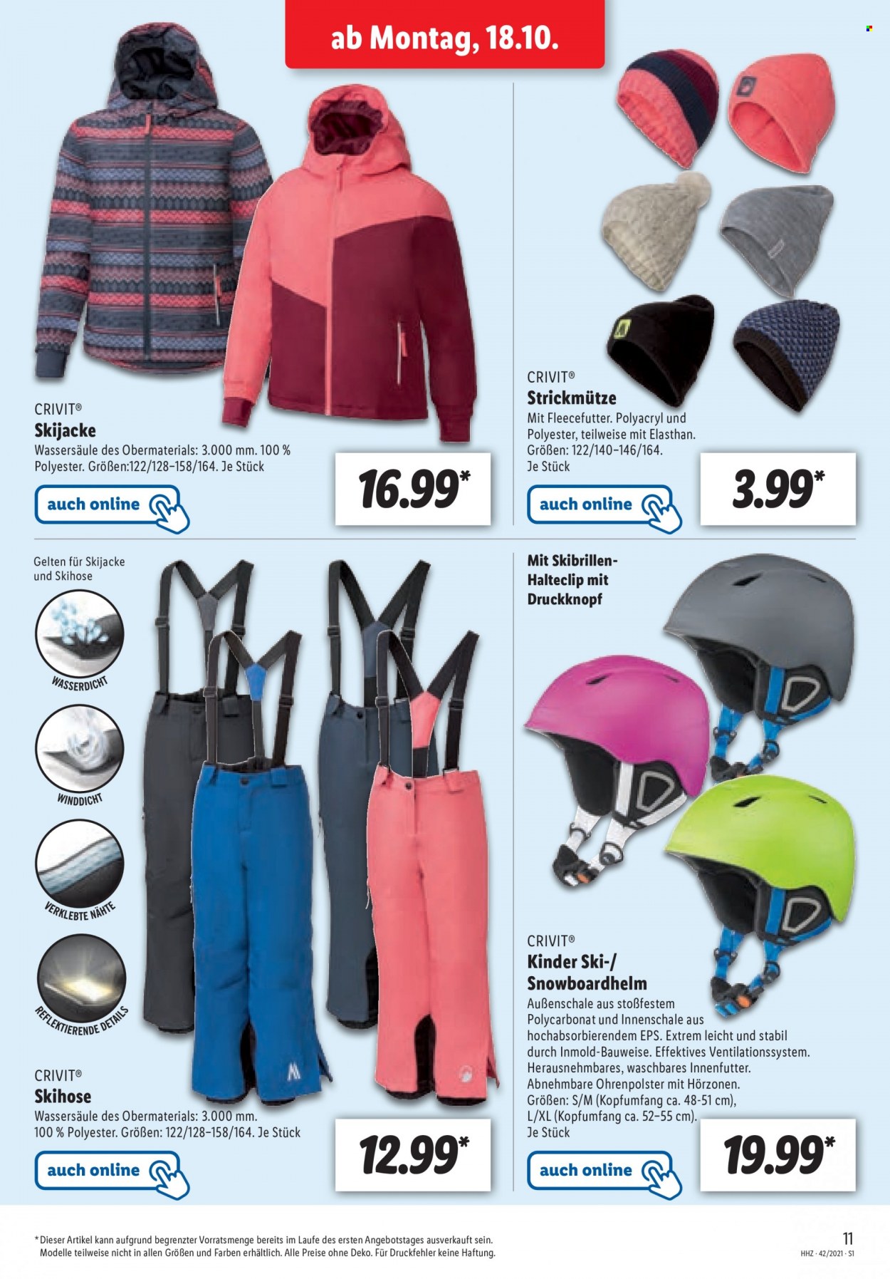 Lidl Prospekte  - 18.10.2021 - 23.10.2021. Seite 11