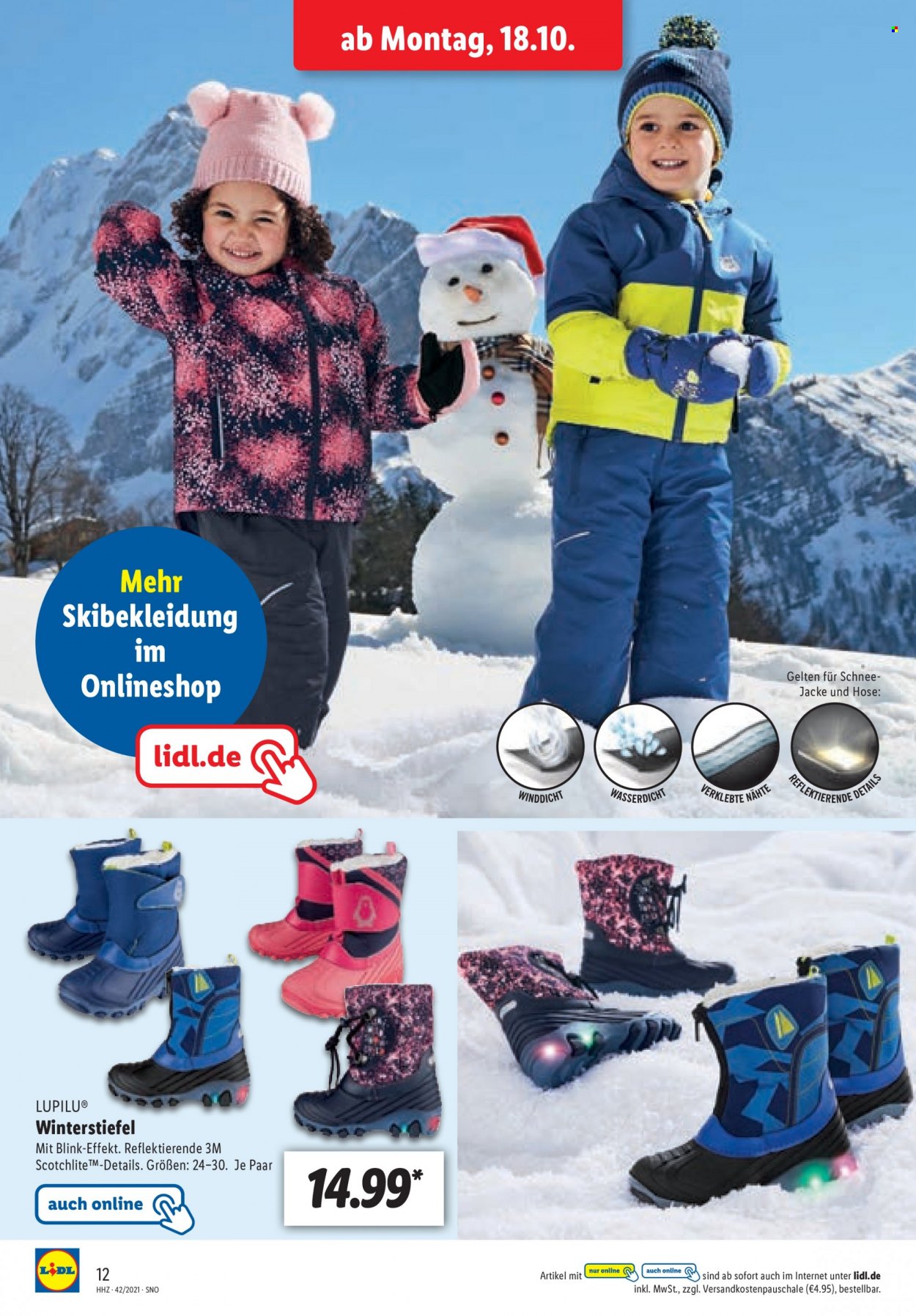 Lidl Prospekte  - 18.10.2021 - 23.10.2021. Seite 12