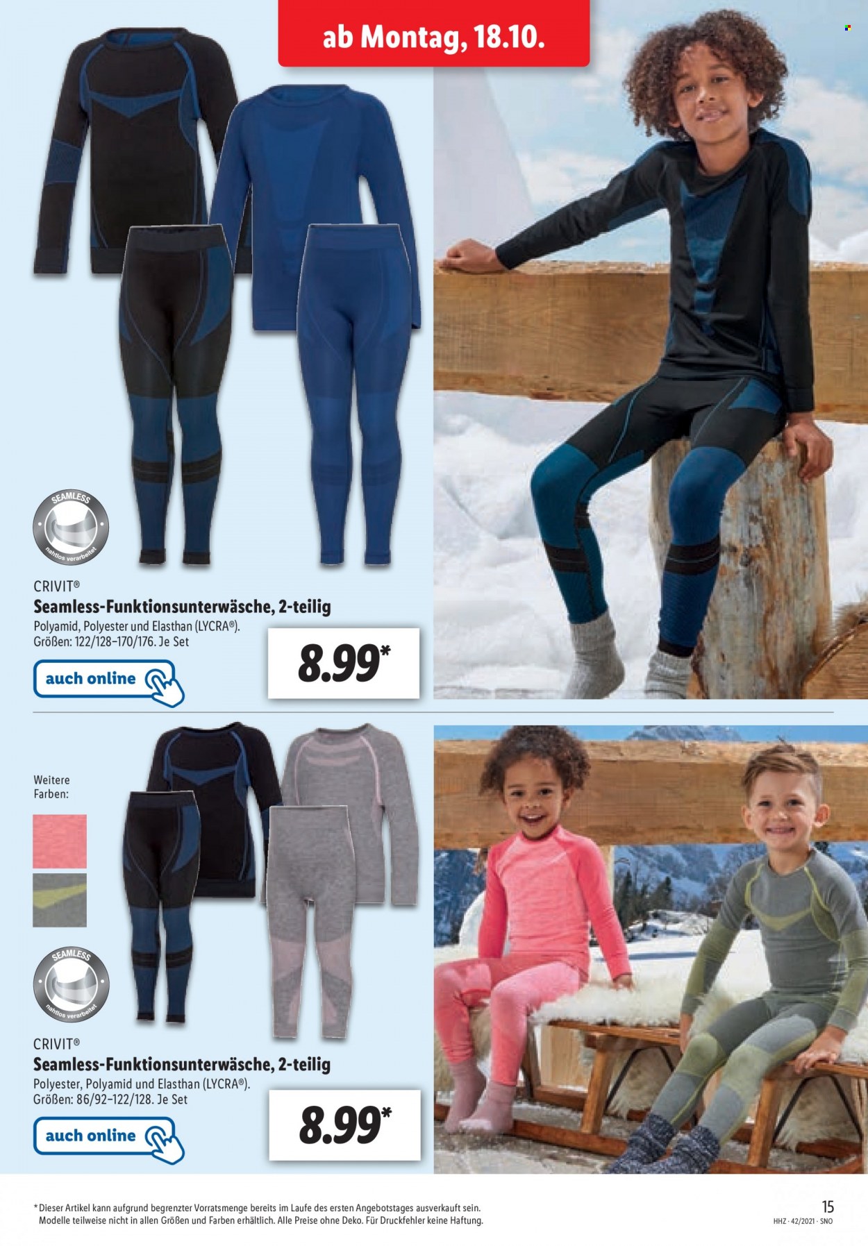 Lidl Prospekte  - 18.10.2021 - 23.10.2021. Seite 15