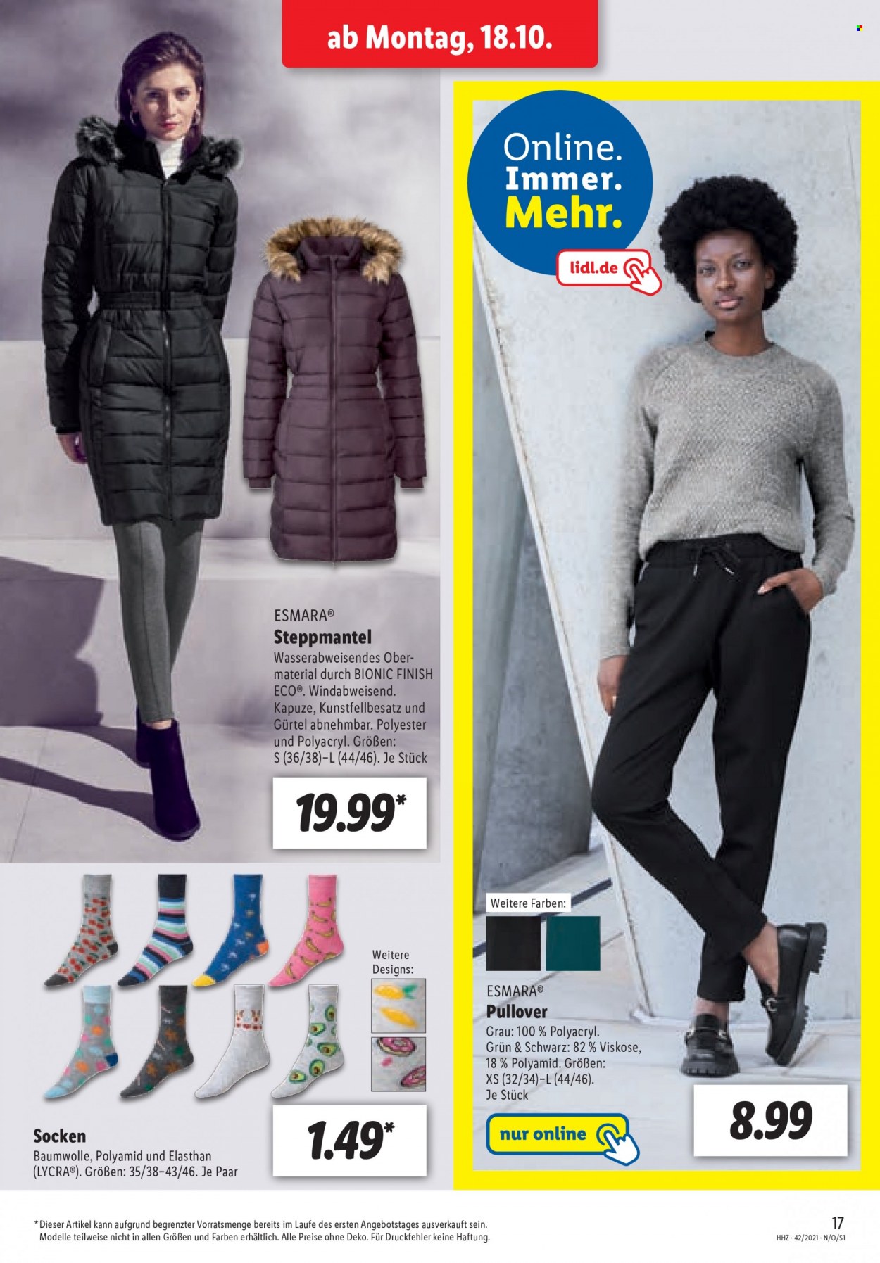 Lidl Prospekte  - 18.10.2021 - 23.10.2021. Seite 17