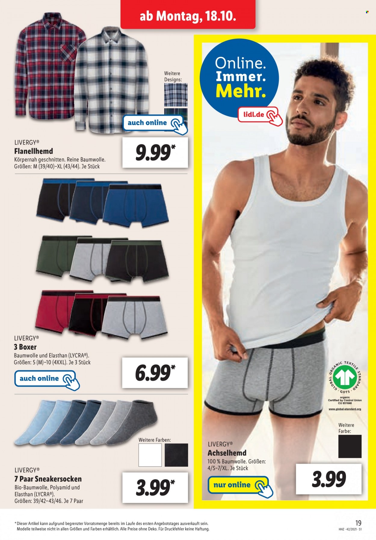Lidl Prospekte  - 18.10.2021 - 23.10.2021. Seite 19