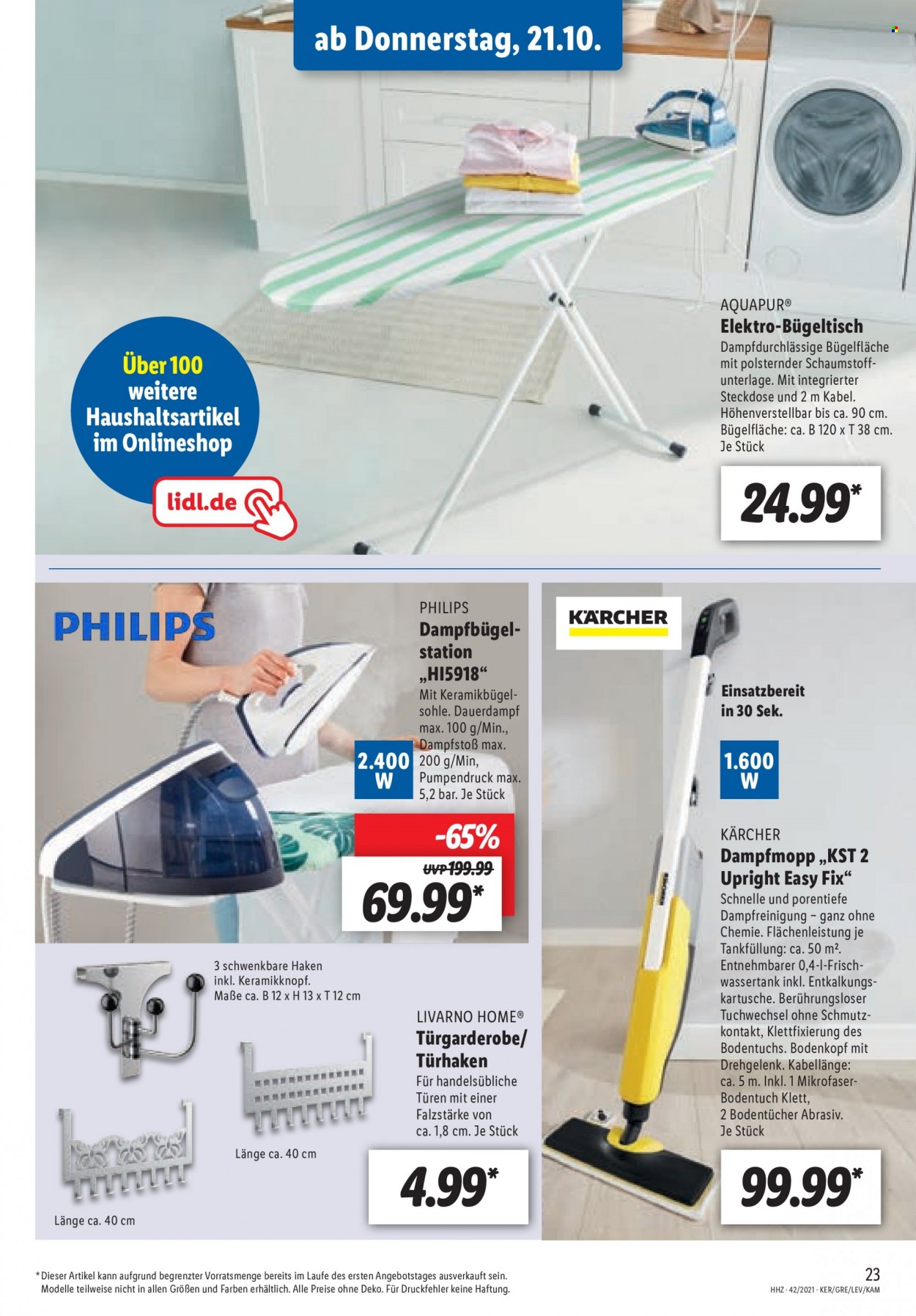 Lidl Prospekte  - 18.10.2021 - 23.10.2021. Seite 23
