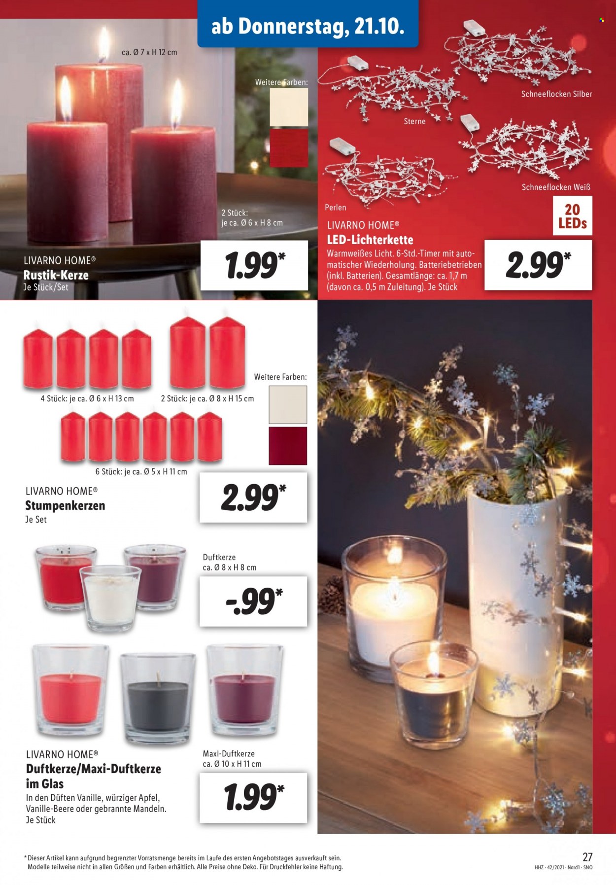 Lidl Prospekte  - 18.10.2021 - 23.10.2021. Seite 27