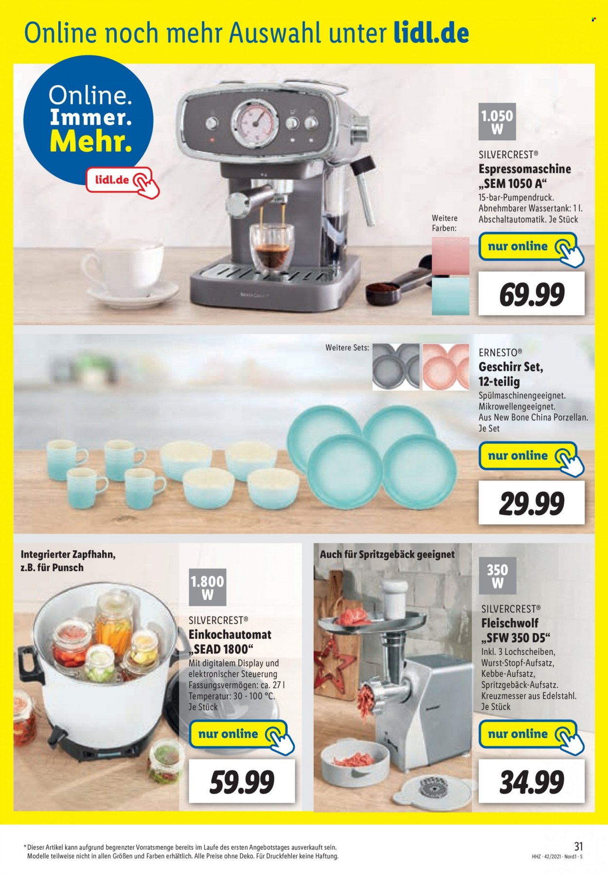 Lidl Prospekte  - 18.10.2021 - 23.10.2021. Seite 31