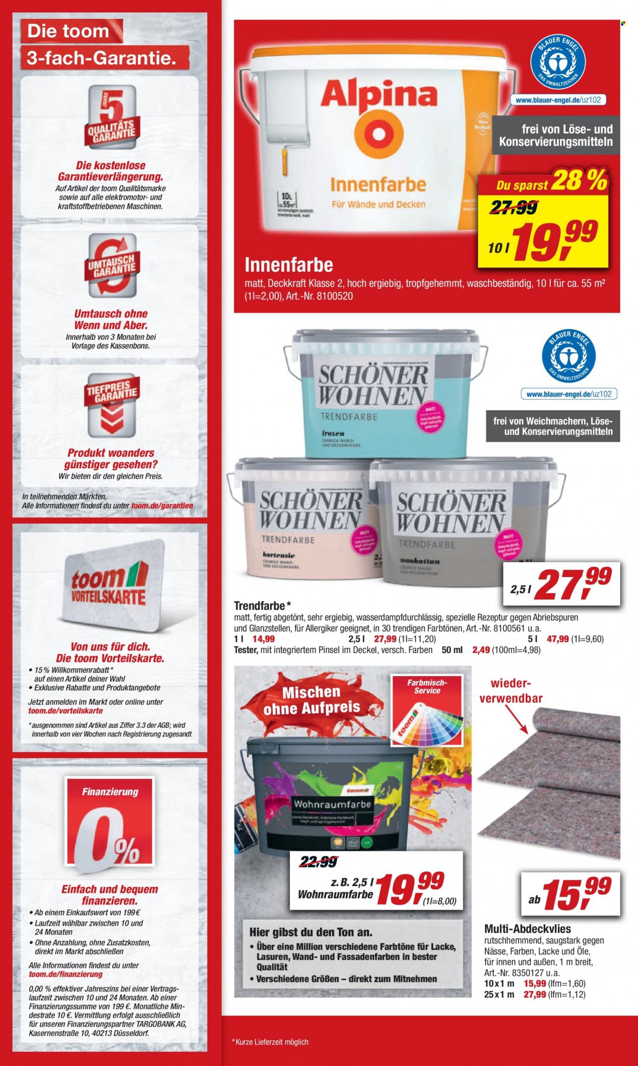 toom Baumarkt Prospekte  - 16.10.2021 - 22.10.2021. Seite 12