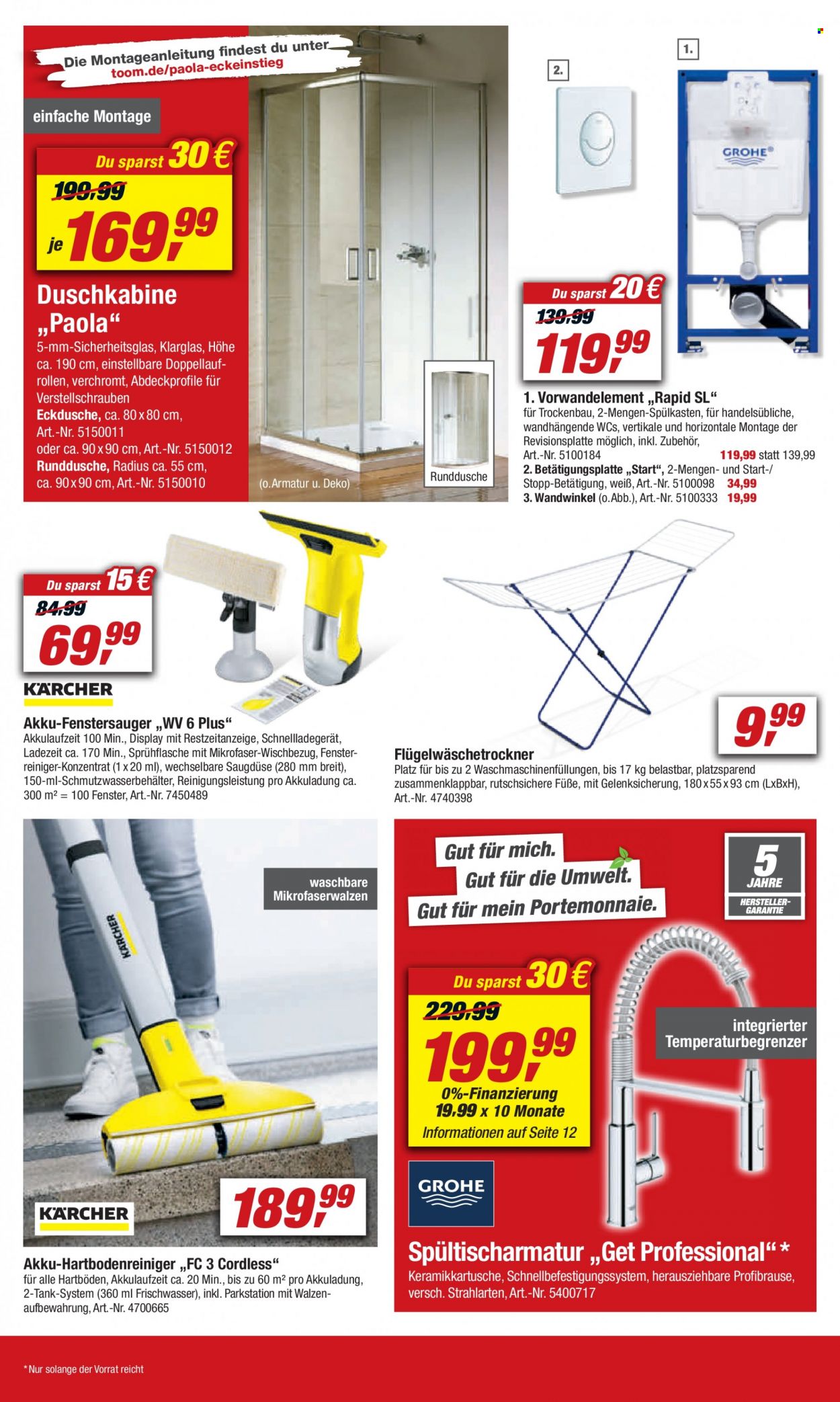 toom Baumarkt Prospekte  - 16.10.2021 - 22.10.2021. Seite 14