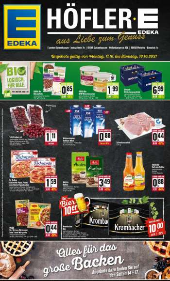 Prospekte Edeka - 11.10.2021 - 16.10.2021.