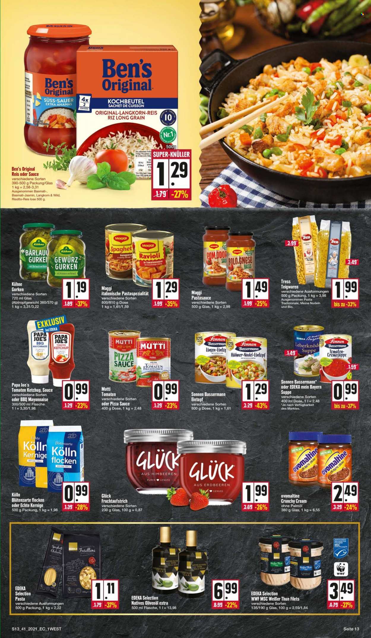 Edeka Prospekte  - 11.10.2021 - 16.10.2021. Seite 13