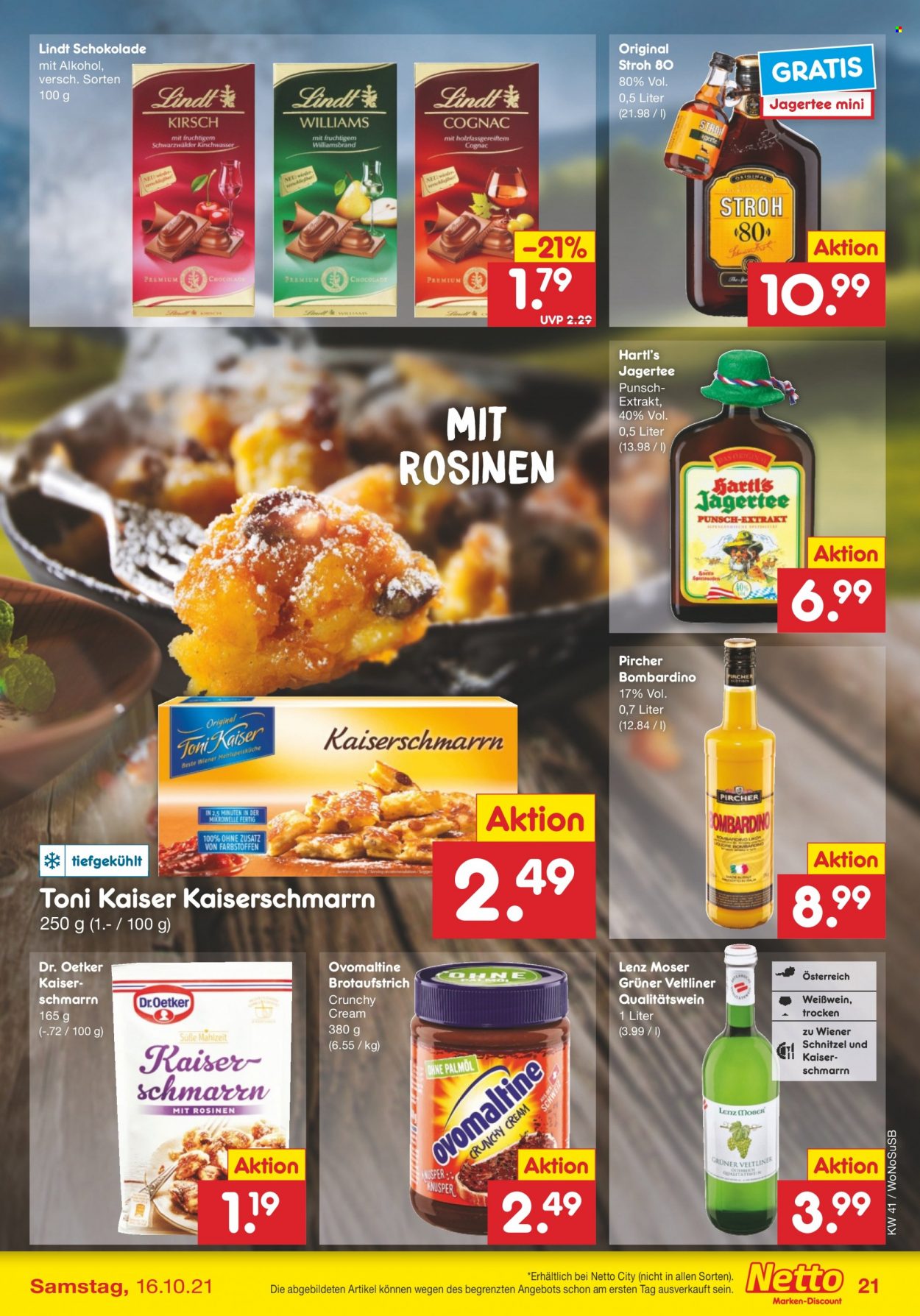 Netto Marken-Discount Prospekte  - 11.10.2021 - 16.10.2021. Seite 21