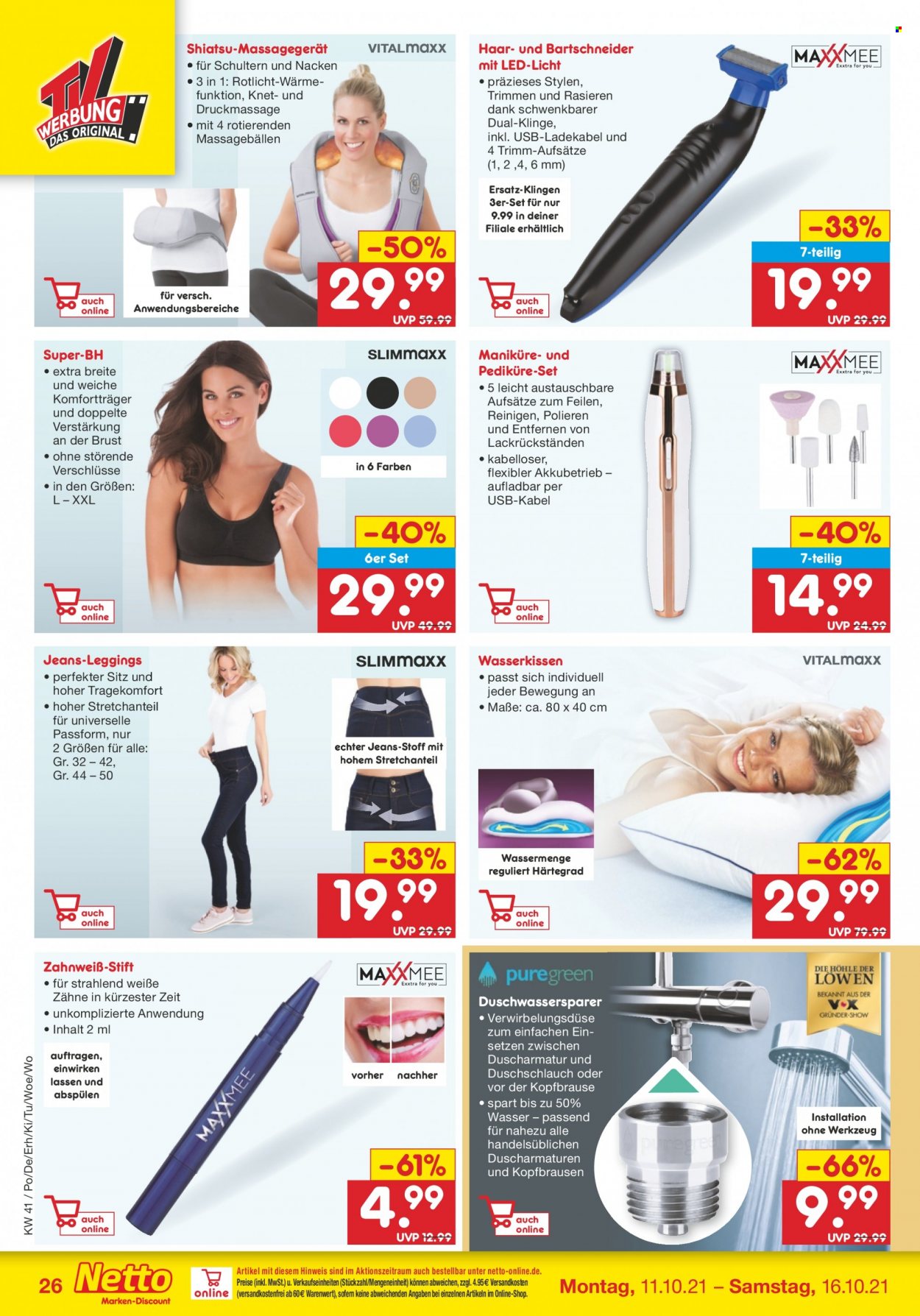 Netto Marken-Discount Prospekte  - 11.10.2021 - 16.10.2021. Seite 26