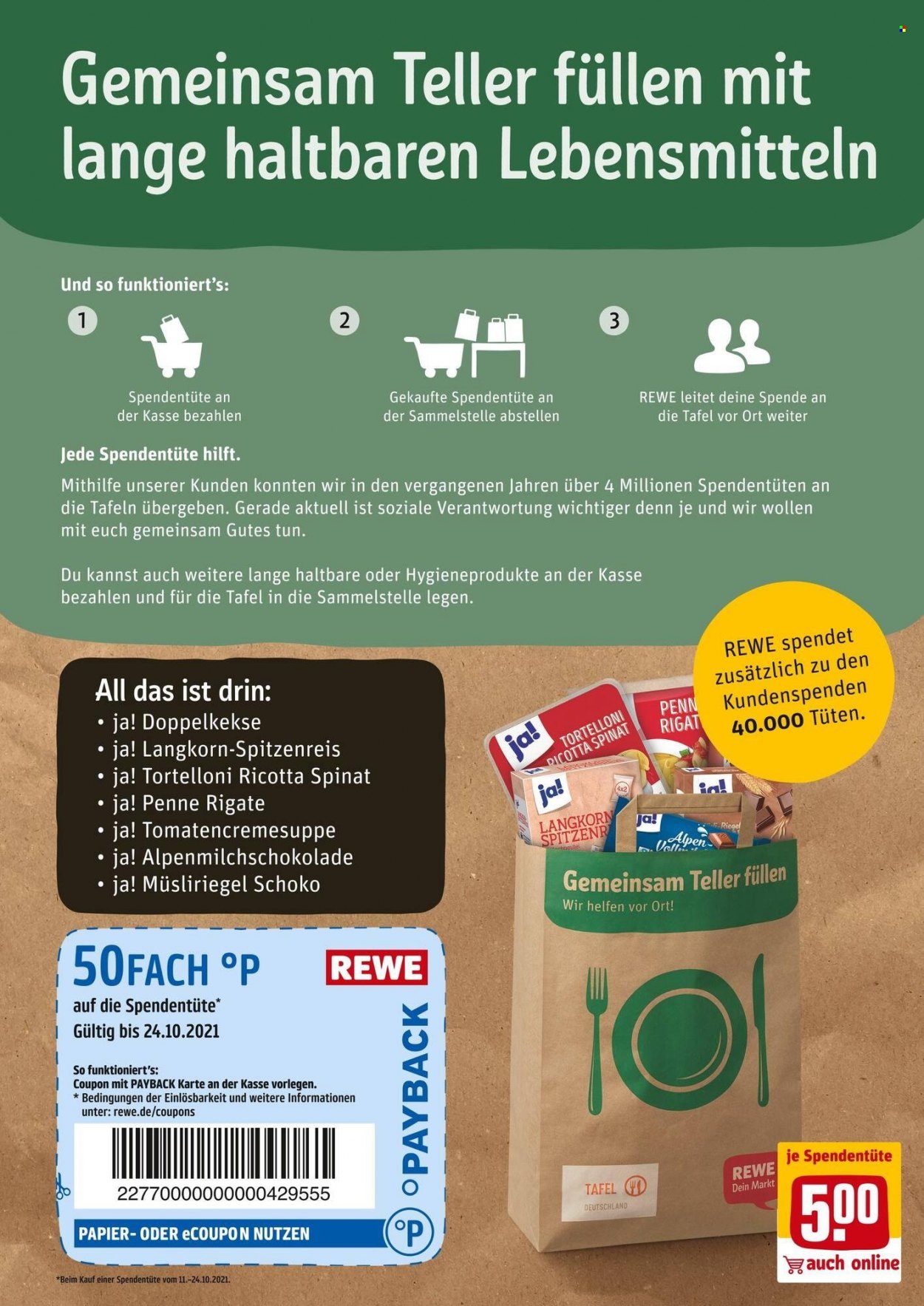 REWE Prospekte  - 11.10.2021 - 16.10.2021. Seite 2
