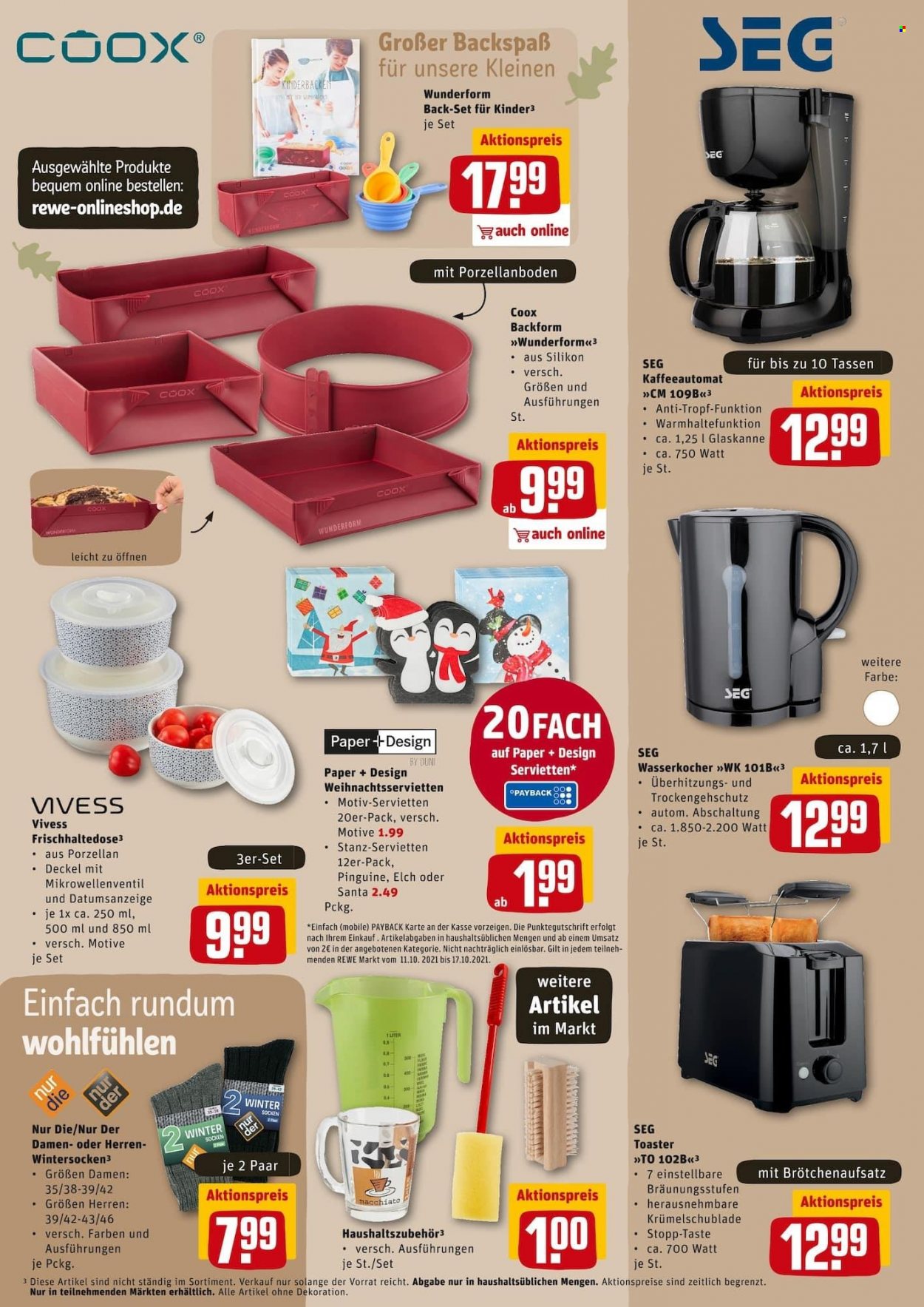REWE Prospekte  - 11.10.2021 - 16.10.2021. Seite 16
