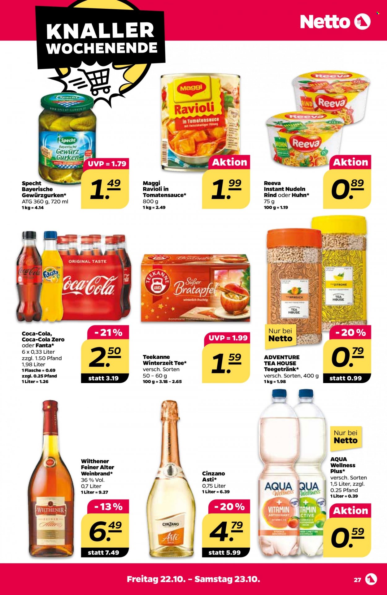 Netto Prospekte  - 18.10.2021 - 23.10.2021. Seite 27