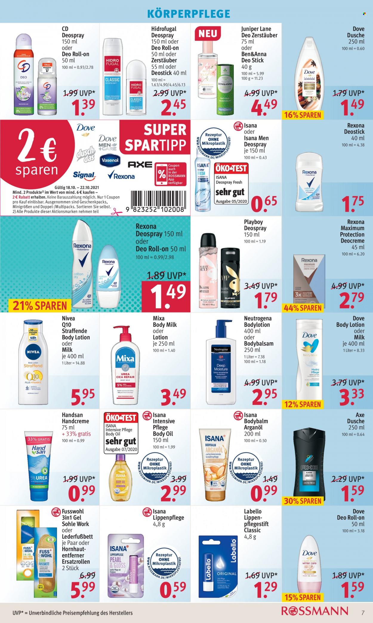 Rossmann Prospekte  - 18.10.2021 - 22.10.2021. Seite 7
