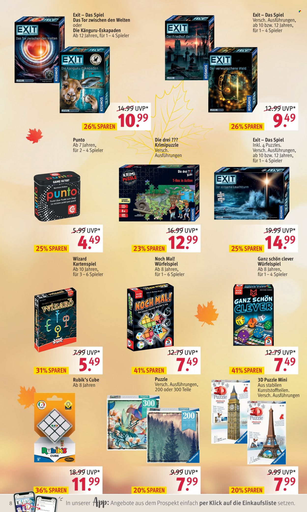 Rossmann Prospekte  - 18.10.2021 - 29.10.2021. Seite 8